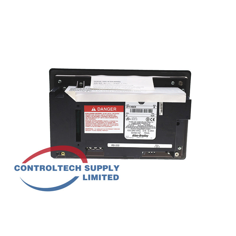 Allen-Bradley 2711-K6C8 PanelView 600 Color Keypad DH+ AC