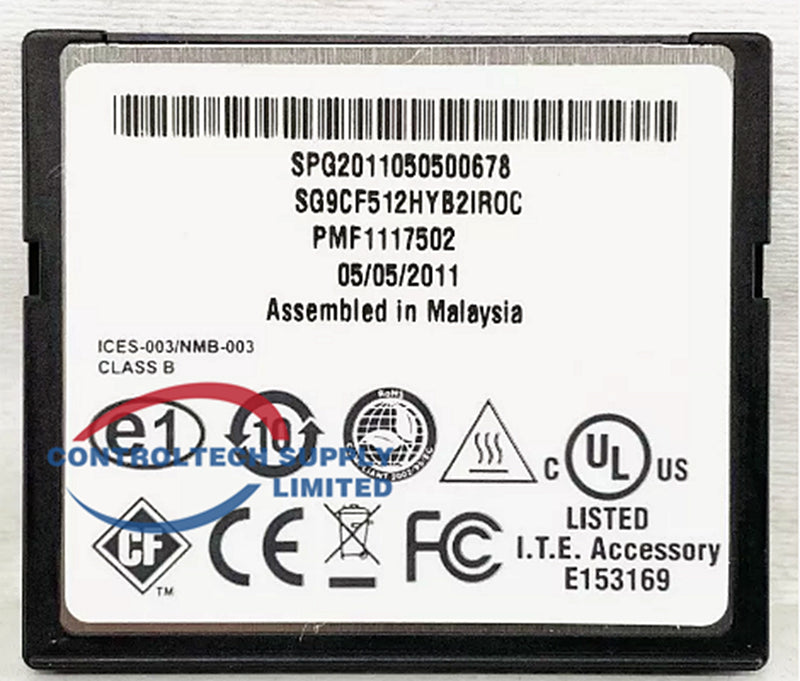 512MB CompactFlash Card 2711P-RC4 Allen-Bradley PanelView Plus
