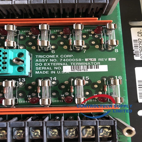 Triconex 3000120-360 beigu modulis Ir noliktavā