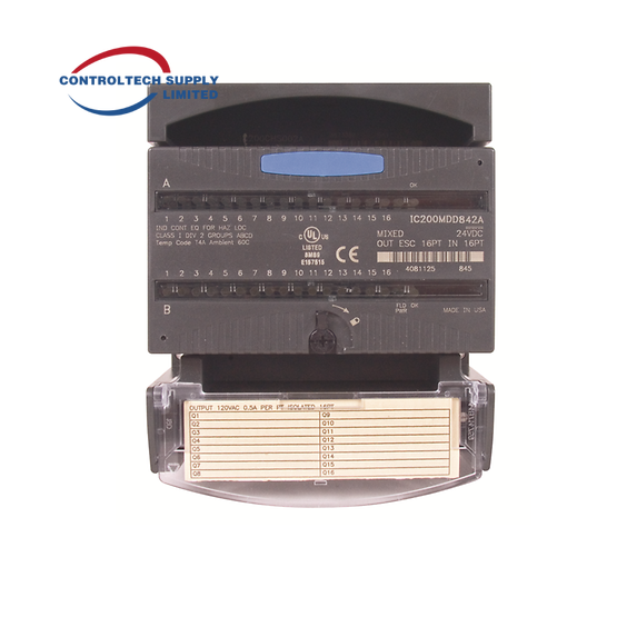 وحدة GE Fanuc IC200MDD842 VersaMax المختلطة مع ESCP