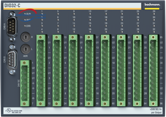 BACHMANN DIO32-C CAN Slave цифрови входно/изходни модули