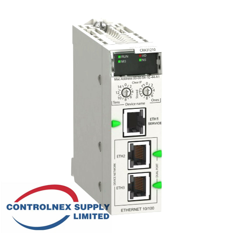 Ethernet RIO Drop Adapter BMXCRA31210 Schneider X80 Performance