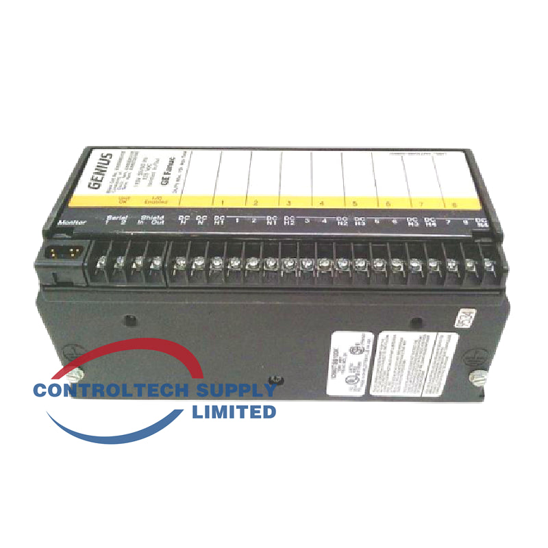 وحدة إدخال/إخراج Genius معزولة من GE، طراز IC660BBS103، بـ8 دوائر