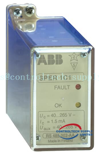 Relé de Supervisão de Circuito de Desligamento ABB SPER 1C1-AAJ