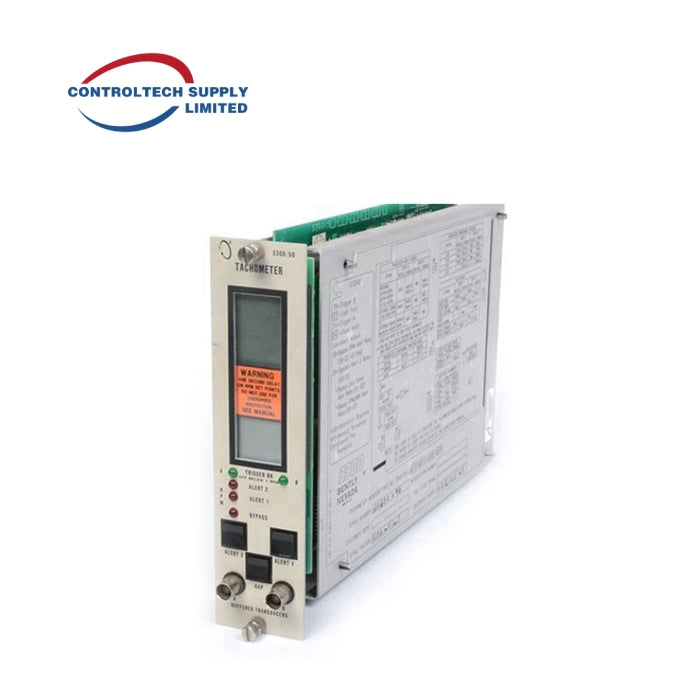 Bently Nevada 3300/25-03-06-06-01-00-02-00 Dual Accelerometer Input Monitor