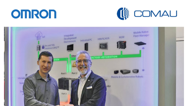 Comau and Omron Partner for Smarter Automation
