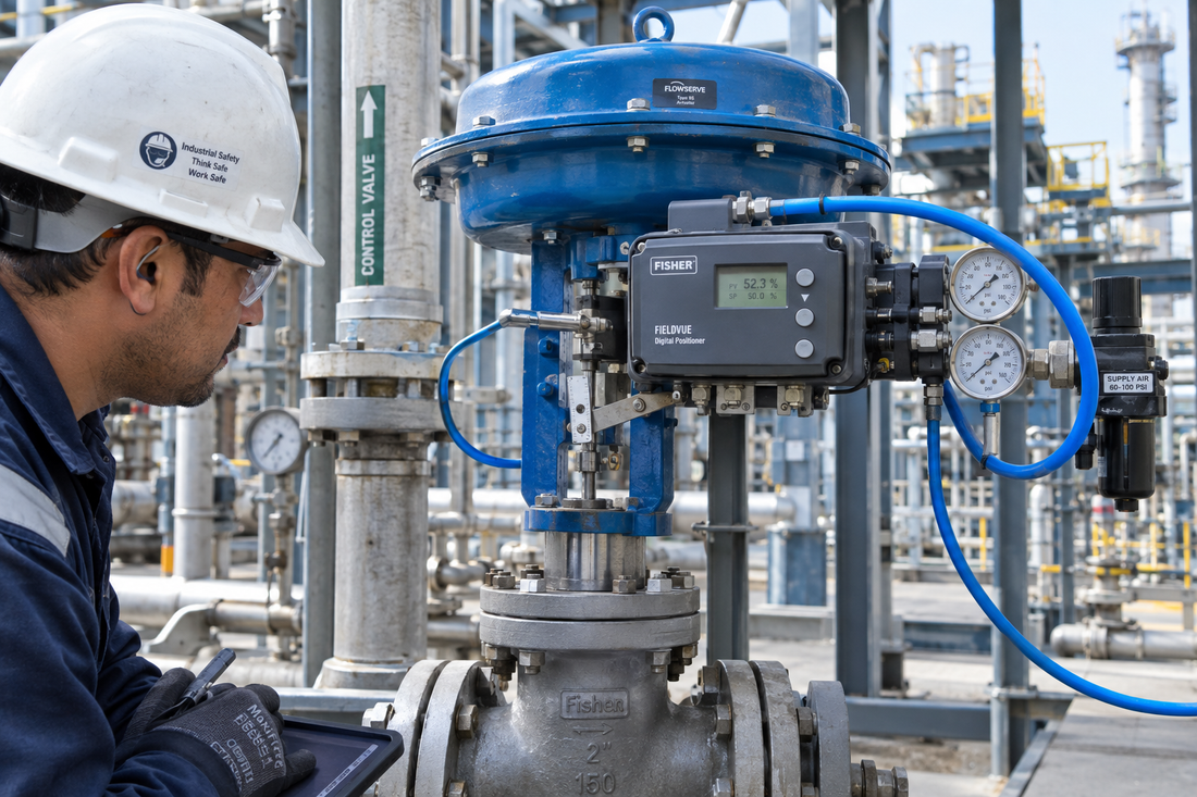 Control Valve Won't Respond? A HART Positioner Troubleshooting Playbook