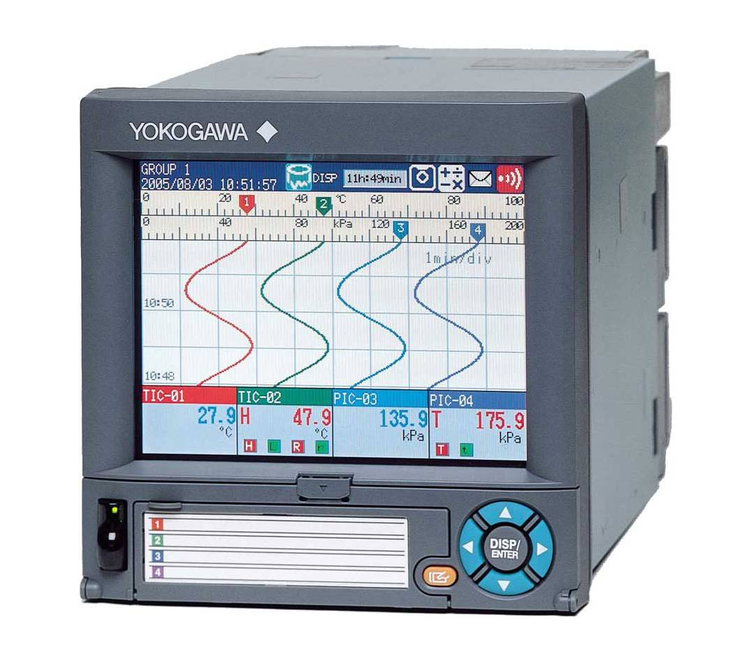 YOKOGAWA FX1006-4-3-L Paperless Recorder