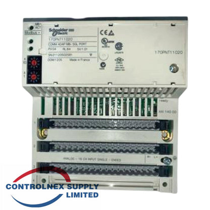 Momentum 16ch Analog Input 170AAI14000 Schneider Base