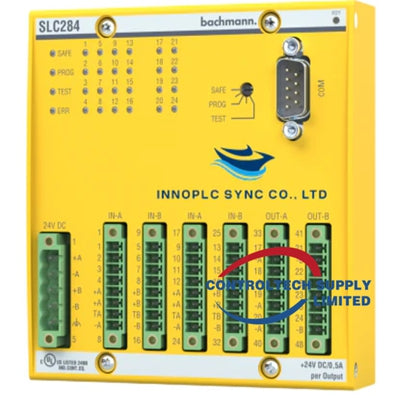 Bachmann SLC284 Safety Processor Module – ControlTech Supply Limited