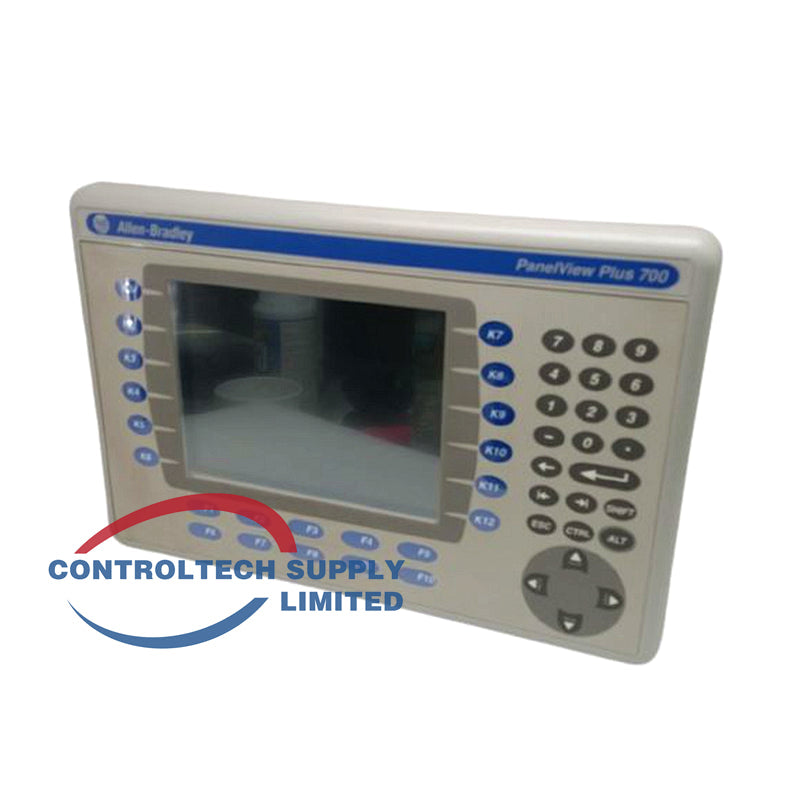 6.5" Color Keypad/Touch ControlNet DC 2711P-B7C15D7 Allen-Bradley