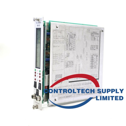 Bently Nevada 3300/16-12-01-02-00-00-00 XY/Gap Dual Vibration Monitor