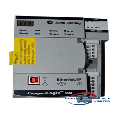 Compactlogix 5380 Rack Allen-Bradley 5069-L320ERM CompactLogix 5380 Controller – ControlTech ...