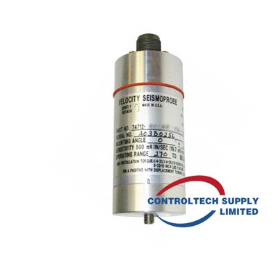 سیستم ترانسدیوسر Seismoprobe مدل Bently Nevada 74712-06-05-03-00
