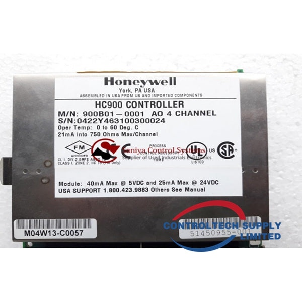 Honeywell 51196653-100 TDC 3000 Zasilacz Plików Pięcio-slotowy