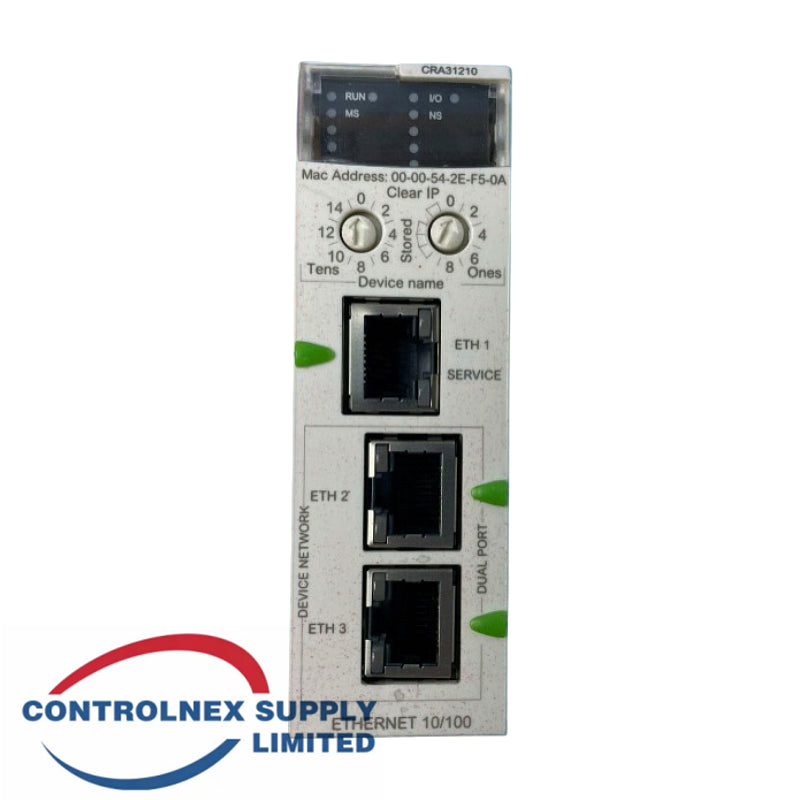 Ethernet RIO Drop Adapter BMXCRA31210 Schneider X80 Performance