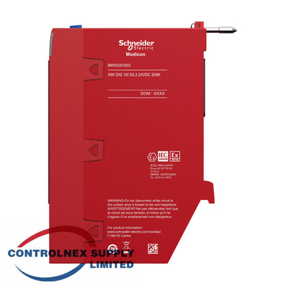 16pt Safety Discrete Input BMXSDI1602 Schneider X80 24VDC