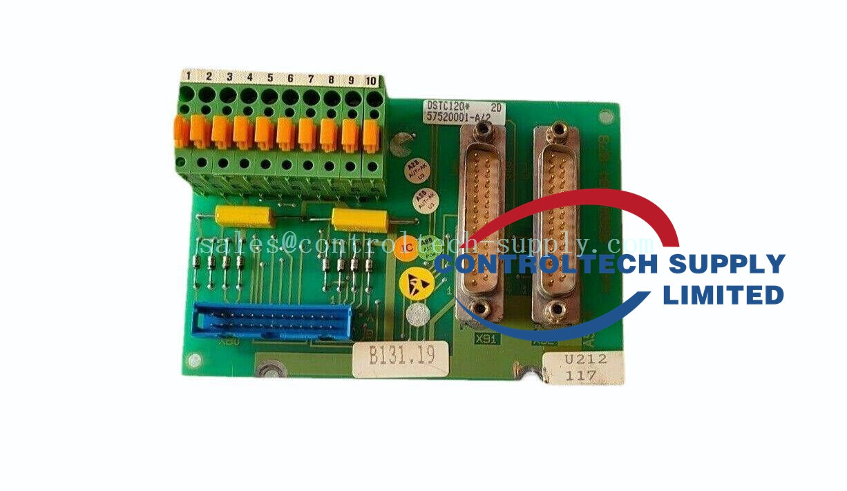ABB DSTC 120 57520001-A Connection Unit – ControlTech Supply Limited