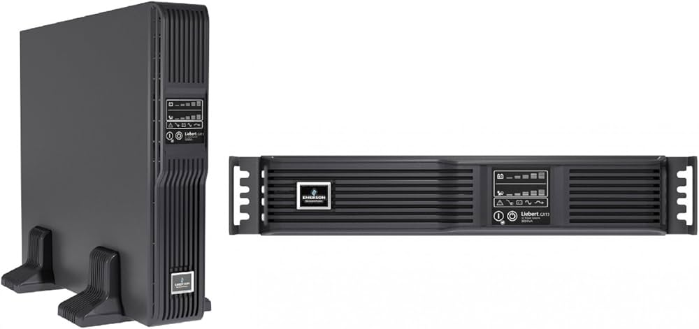 Zasilacz awaryjny UPS online Emerson GXT3-1000RT230 do montażu w szafie rack lub wieży