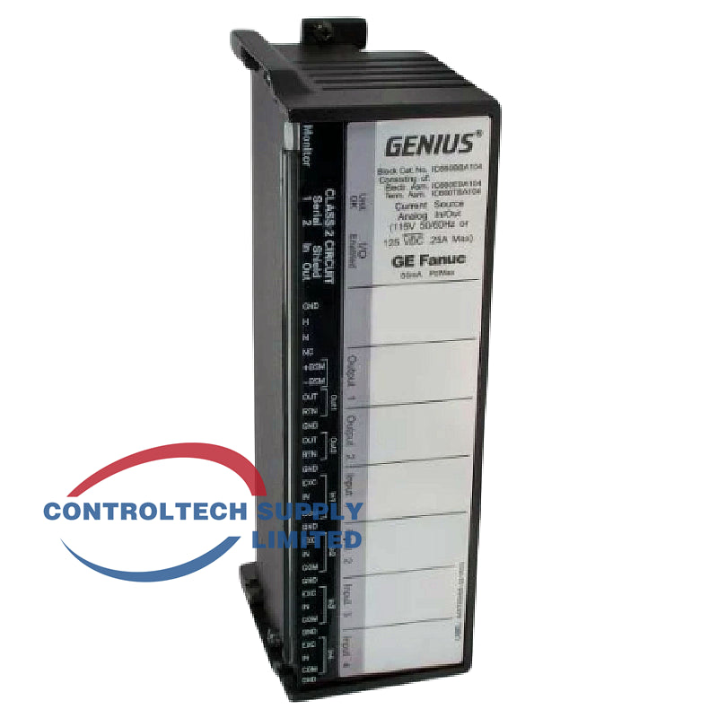 Analog I/O Block 4AI/2AO IC660BBA104 GE Genius Current Source