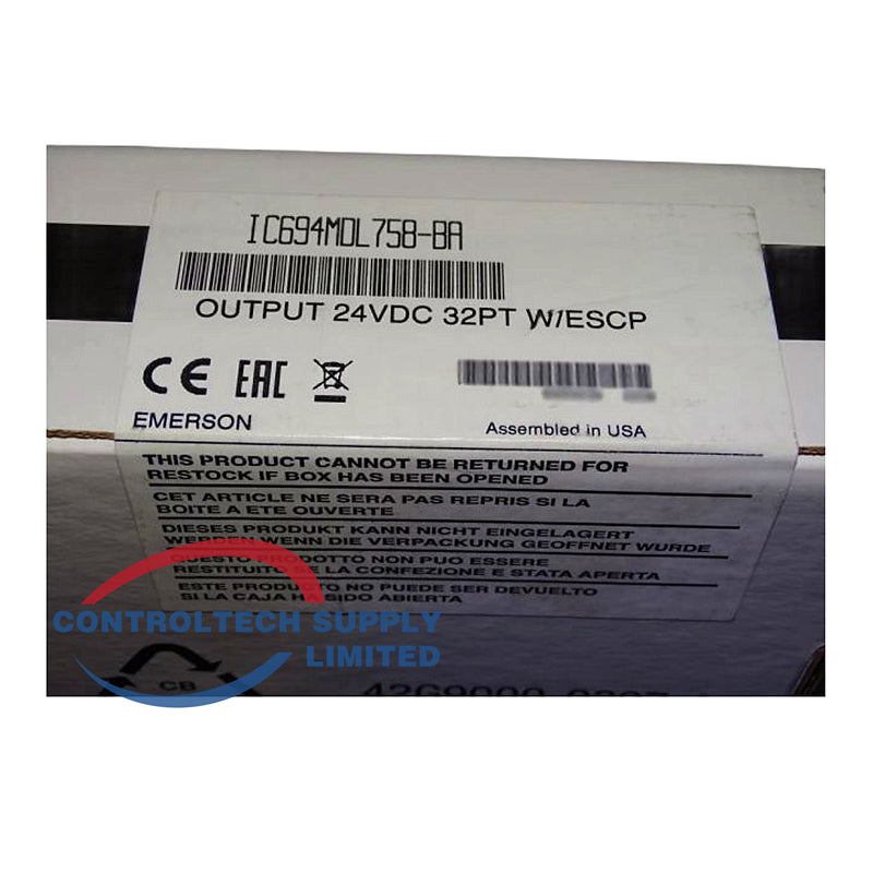 32ch 12/24VDC Discrete Output IC694MDL758 GE RX3i ESCP