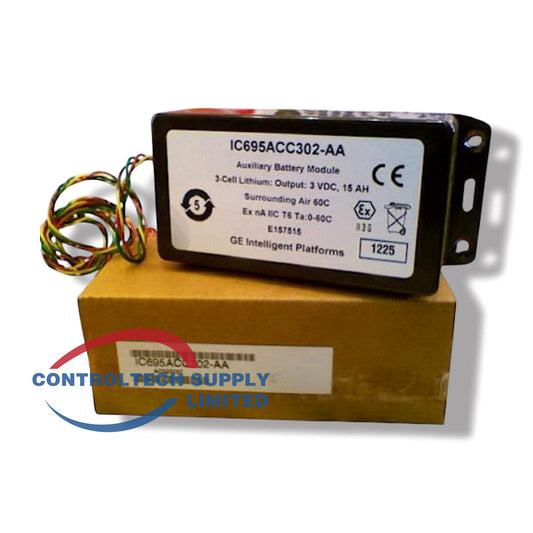 Smart Auxiliary Lithium Battery IC695ACC302 GE RX3i