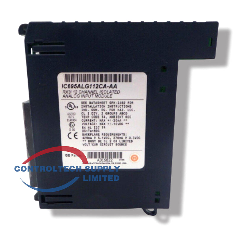 12ch Analog Input Module IC695ALG112 GE RX3i Voltage Current