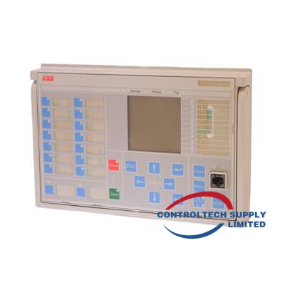 ABB REF620 DIS0008 2RCA026033A0001 LHMI GROSS, ANSI, 7 Steckplätze