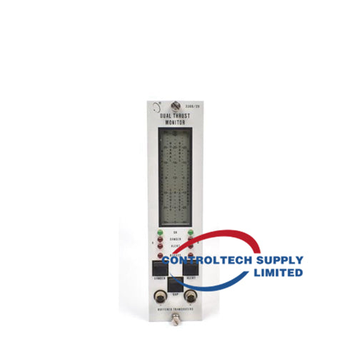 Bently Nevada 3300/16-14-01-03-00-00-00 XY/Gap Dual Vibration Monitor