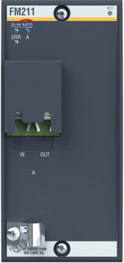 BACHMANN FM211 00017821-00 FASTBUS Modules with 1 FO Interface
