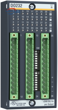 BACHMANN DO232 24VDC Digital Output Module