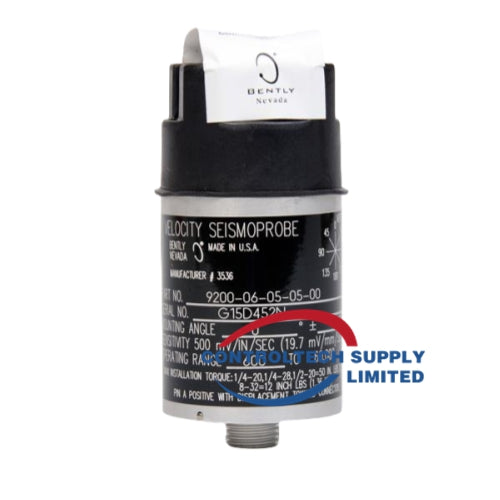 Bently Nevada 9200-06-05-10-00 Двужилен скоростен преобразувател със сеизмична сонда